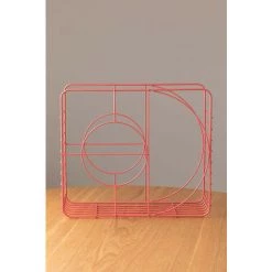 Porte-revues En Acier Urial SKLUM Acier - Terracota -Petit rangement Soldes Magasin 26596092 3