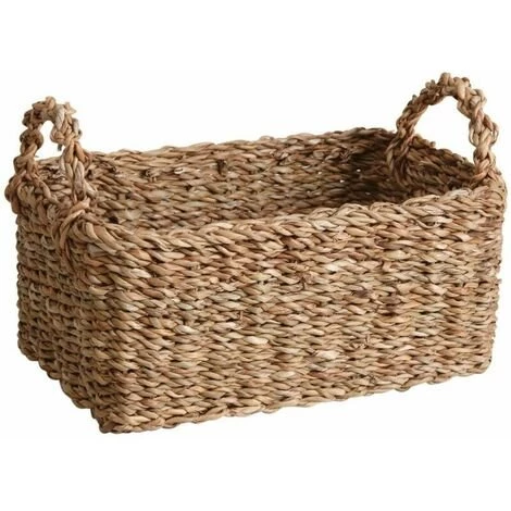 AUBRY GASPARD Corbeilles De Rangement En Jonc De Mer (lot De 3) Marron - Marron 4 AUBRY GASPARD Corbeilles De Rangement En Jonc De Mer (lot De 3) Marron - Marron – Image 2