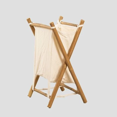 Panier à Linge En Bambou Tubai SKLUM Bambou Bambou - Bambou Bambou 3 Panier à Linge En Bambou Tubai SKLUM Bambou Bambou - Bambou Bambou