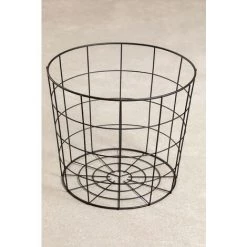 Poubelle En Métal Sobre SKLUM Acier - Noir -Petit rangement Soldes Magasin 26860949 3