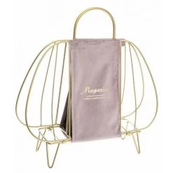 FÉÉRIE LIGHTS & CHRISTMAS Range Magazine Design Métal Dahlia - 39 X 13 X 43 - Or