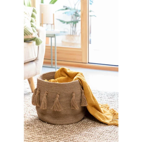 Panier En Jute Bayron SKLUM Jute - NATUREL 4 Panier En Jute Bayron SKLUM Jute - NATUREL – Image 2