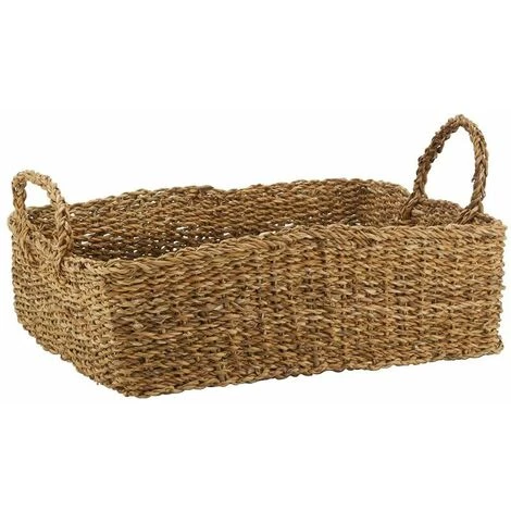 AUBRY GASPARD Ensemble De Corbeilles De Rangement En Jonc (lot De 7) Marron - Marron 4 AUBRY GASPARD Ensemble De Corbeilles De Rangement En Jonc (lot De 7) Marron - Marron – Image 2