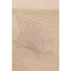 Porte-revues En Métal Bruno SKLUM Acier - Rose -Petit rangement Soldes Magasin 27209649 2