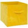 FIVE Boîte De Rangement Design Velours Mix N' Modul - 31 X 31 X 31 - Jaune