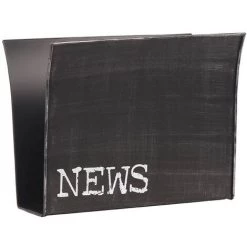LABEL51 Porte-revue 35x18x29 Cm - Noir