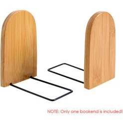 ASUPERMALL Bamboo Book Rack Livres Holder Bookend Etageres Murales Livre Flottant De Stockage Etagere Pour Livre, L -Petit rangement Soldes Magasin 27796586 4