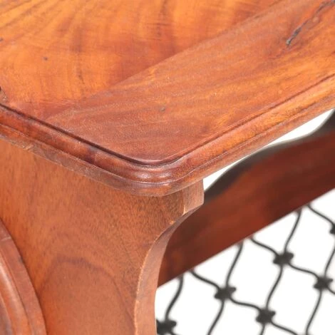 VidaXL Porte-revue 50x30x53 Cm Bois D'acacia Massif - Brun 7 VidaXL Porte-revue 50x30x53 Cm Bois D'acacia Massif - Brun – Image 5