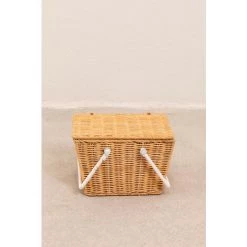 Panier De Pique-nique En Rotin Robyn Kids SKLUM Rotin - Marron Naturel 11 Panier De Pique-nique En Rotin Robyn Kids SKLUM Rotin - Marron Naturel -Petit rangement Soldes Magasin 28344977 5