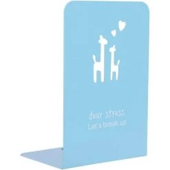 BRIDAY Serre-Livres Acier, évider, Motif Cerf Antidérapant Serre-Livre Organiseur De Bureau L'école Bureau 1 Paire Bleu Clair 9 BRIDAY Serre-Livres Acier, évider, Motif Cerf Antidérapant Serre-Livre Organiseur De Bureau L'école Bureau 1 Paire Bleu Clair -Petit rangement Soldes Magasin 28542750 3