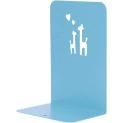 BRIDAY Serre-Livres Acier, évider, Motif Cerf Antidérapant Serre-Livre Organiseur De Bureau L'école Bureau 1 Paire Bleu Clair 10 BRIDAY Serre-Livres Acier, évider, Motif Cerf Antidérapant Serre-Livre Organiseur De Bureau L'école Bureau 1 Paire Bleu Clair -Petit rangement Soldes Magasin 28542750 4