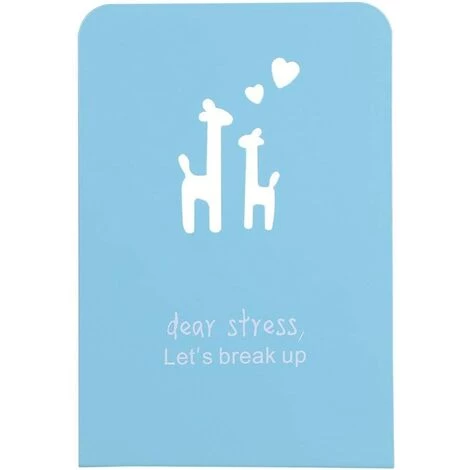 BRIDAY Serre-Livres Acier, évider, Motif Cerf Antidérapant Serre-Livre Organiseur De Bureau L'école Bureau 1 Paire Bleu Clair 7 BRIDAY Serre-Livres Acier, évider, Motif Cerf Antidérapant Serre-Livre Organiseur De Bureau L'école Bureau 1 Paire Bleu Clair – Image 5