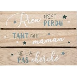 ATMOSPHERA, CRÉATEUR D'INTÉRIEUR Lot De 2 Cagettes En Bois Bleu - Bleu 10 ATMOSPHERA, CRÉATEUR D'INTÉRIEUR Lot De 2 Cagettes En Bois Bleu - Bleu -Petit rangement Soldes Magasin 28678946 4