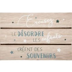 ATMOSPHERA, CRÉATEUR D'INTÉRIEUR Lot De 2 Cagettes En Bois Bleu - Bleu 11 ATMOSPHERA, CRÉATEUR D'INTÉRIEUR Lot De 2 Cagettes En Bois Bleu - Bleu -Petit rangement Soldes Magasin 28678946 5