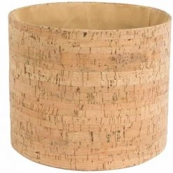 TOTALLY ADDICT Corbeille En Liège Noël Au Chalet - Diam. 21 X 18 - Marron -Petit rangement Soldes Magasin 28772562 2