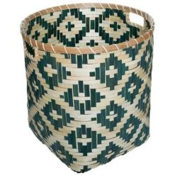 Atmosphera - Set De 4 Paniers De Rangement Multicolore En Bambou - Multicolore 8 Atmosphera - Set De 4 Paniers De Rangement Multicolore En Bambou - Multicolore -Petit rangement Soldes Magasin 28829864 2