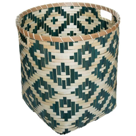 Atmosphera - Set De 4 Paniers De Rangement Multicolore En Bambou - Multicolore 4 Atmosphera - Set De 4 Paniers De Rangement Multicolore En Bambou - Multicolore – Image 2