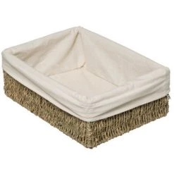 Five - Set De 2 Paniers De Rangement En Seagrass - LIN -Petit rangement Soldes Magasin 29034880 3
