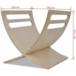 ASUPERMALL Porte-revue En Bois -Petit rangement Soldes Magasin 29054689 3