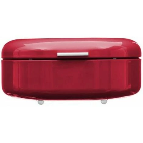 FIVE SIMPLY SMART Boite à Pain Rétro Métal Rouge - Rouge 4 FIVE SIMPLY SMART Boite à Pain Rétro Métal Rouge - Rouge – Image 2