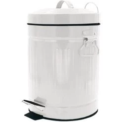 RIDDER Panier à Ordures Pumba 5 L Blanc - Blanc