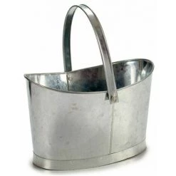 Panier Ibergarden Zinc (22 X 19,5 X 37,5cm) Ovale -Petit rangement Soldes Magasin 29481597 3