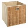 FIVE Panier De Rangement 31x31 Cm - Bambou Naturel