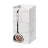 Daycollection COUVBOHA5 Couverts Boîte De Rangement Coton Gris 12 X 12 X 25 Cm -Petit rangement Soldes Magasin 29956289 1