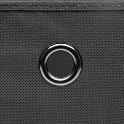 ASUPERMALL Boites De Rangement Avec Couvercles 4 Pcs 28x28x28 Cm Gris 10 ASUPERMALL Boites De Rangement Avec Couvercles 4 Pcs 28x28x28 Cm Gris -Petit rangement Soldes Magasin 29988356 4