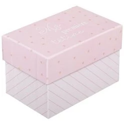 Atmosphera - Coffret Naissance Fleurs 7 Pièces Avec Boîte Empreinte Et Sa Pâte - Rose -Petit rangement Soldes Magasin 30107829 5