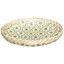 Atmosphera - Lot De 3 Corbeilles à Fruits En Bambou - Bleu -Petit rangement Soldes Magasin 30150435 4