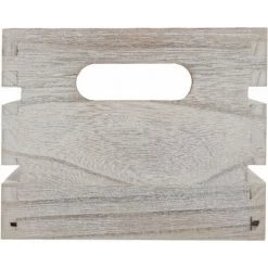 ATMOSPHERA Lot De 6 Cagettes De Rangement Encastrables à L'effet Vintage - 39,9 X 29,9 X 21,8 - Gris -Petit rangement Soldes Magasin 30189290 4