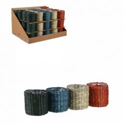 JARDIBRICODECO Panier Modèle Alexis De Couleur Variée ø10cm X9cm H