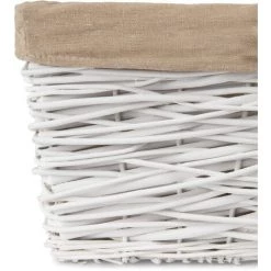 COMPACTOR Panier De Rangement - Blanc 10 COMPACTOR Panier De Rangement - Blanc -Petit rangement Soldes Magasin 30247892 4