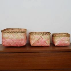 COMPACTOR Panier De Rangement - Rose 11 COMPACTOR Panier De Rangement - Rose -Petit rangement Soldes Magasin 30248026 5