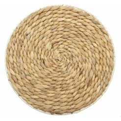 ATMOSPHERA Set De Table Tressé Design Roseau Mood - Diam 35 - Marron