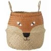 Panier Renard - Bloomingville - Marron/beige 2 Panier Renard - Bloomingville - Marron/beige -Petit rangement Soldes Magasin 30439323 1