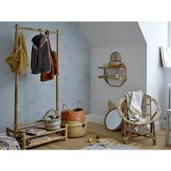 Panier Renard - Bloomingville - Marron/beige -Petit rangement Soldes Magasin 30439323 2