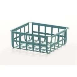 DON HIERRO - ZESTA, Set De 2 Paniers Multi-usages De Taille Moyenne - Turchese