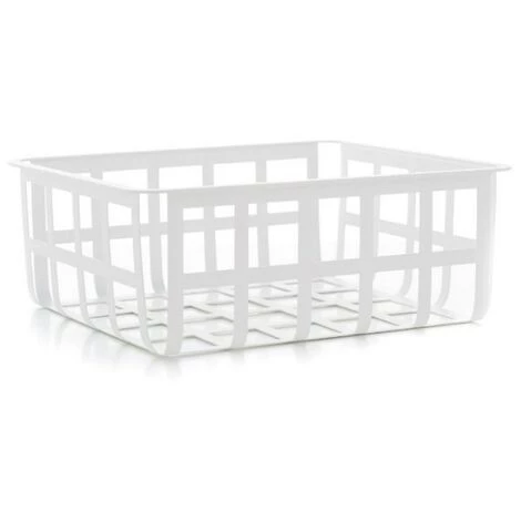 DON HIERRO - ZESTA – Panier Multi-usages De Taille Moyenne - Bianco 3 DON HIERRO - ZESTA – Panier Multi-usages De Taille Moyenne - Bianco