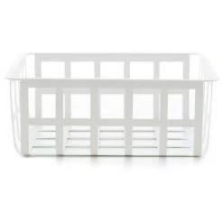 DON HIERRO - ZESTA – Panier Multi-usages De Taille Moyenne - Bianco 8 DON HIERRO - ZESTA – Panier Multi-usages De Taille Moyenne - Bianco -Petit rangement Soldes Magasin 30529784 2