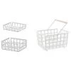 DON HIERRO - ZESTAS, Set De 3 Paniers De Tailles Différentes ( Petite, Moyenne Et Grande) - Bianco -Petit rangement Soldes Magasin 30529833 1