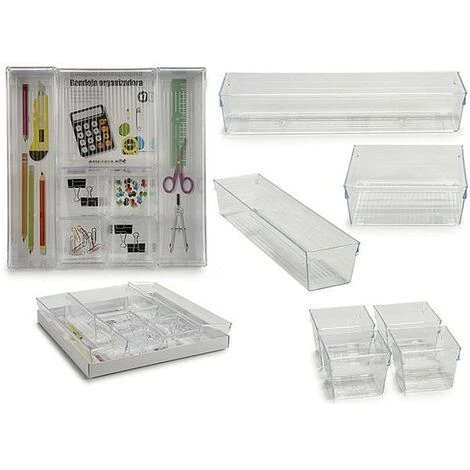 Organisateur Polyvalent Pincello Plastique (30 X 5 X 30 Cm) (7 Pièces) 3 Organisateur Polyvalent Pincello Plastique (30 X 5 X 30 Cm) (7 Pièces)