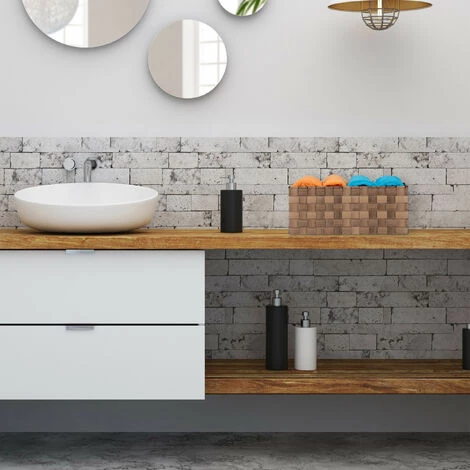 Relaxdays Panier Tressé Rangement, Lot De 4, Salle De Bain, Rectangulaires, 3 Tailles, Plastique, Marron 5 Relaxdays Panier Tressé Rangement, Lot De 4, Salle De Bain, Rectangulaires, 3 Tailles, Plastique, Marron – Image 3