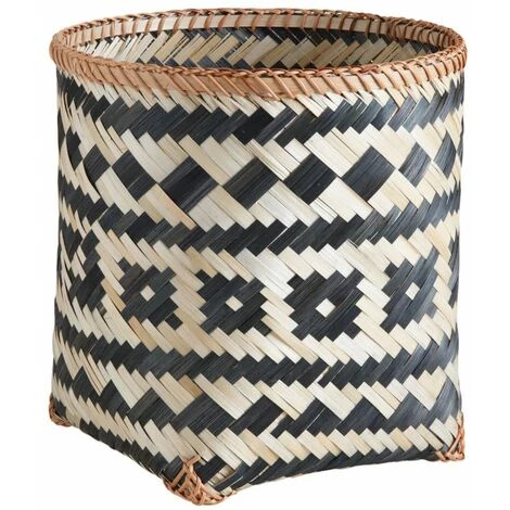 AUBRY GASPARD Corbeilles De Rangement En Bambou (Lot De 3) Multicolore - Naturel 5 AUBRY GASPARD Corbeilles De Rangement En Bambou (Lot De 3) Multicolore - Naturel – Image 3