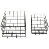 GUY LEVASSEUR Lot De 2 Paniers De Rangement Métal Noir Urban - Noir