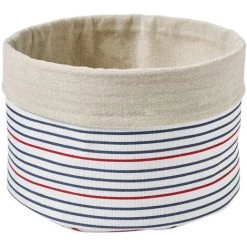 GUY LEVASSEUR Lot De 2 Paniers De Rangement Polycoton Blanc Magellan - Blanc 7 GUY LEVASSEUR Lot De 2 Paniers De Rangement Polycoton Blanc Magellan - Blanc -Petit rangement Soldes Magasin 32038838 2