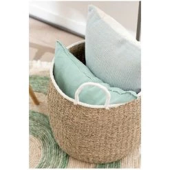 Lot De 2 Paniers Bords Blanc Papier Marron - Calicosy - Marron 7 Lot De 2 Paniers Bords Blanc Papier Marron - Calicosy - Marron -Petit rangement Soldes Magasin 32169299 2