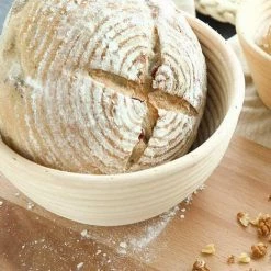 AIDUCHO Gärkorb Banneton à Pain Avec Lin Et Panier à Pain En Rotin, Rotin, Image 1, 11x6cm -Petit rangement Soldes Magasin 32914196 3