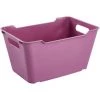 KEEEPER Boîte De Rangement, Polypropylène, 6 L, Framboise, 29.5x19x15 Cm -Petit rangement Soldes Magasin 33032213 1